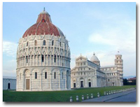 Piazza dei Miracoli en Pisa